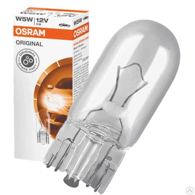 Лампа БЦ 12V  5W "OSRAM" (2825)