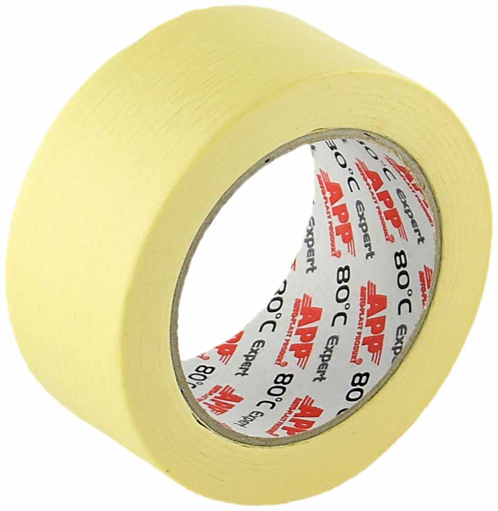 070205 АРР Стрічка маскуюча 48мм - жовта 80С 070205 АРР Стрічка маскуюча 48мм - жовта 80С