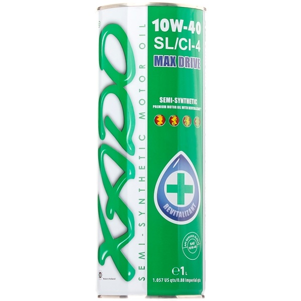 Моторна олива XADO Atomic OIL 10W-40 SL/CI-4 (1л) ХА-24109