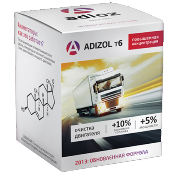 Анамегатор топлива ADIZOL T-6 (в дизель, 0,68мл)