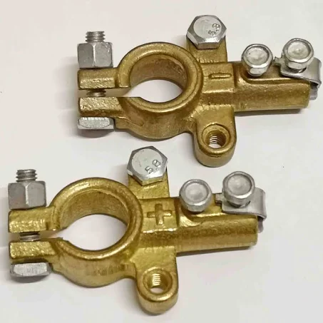 Клеми АКБ латунні (вантаж.авто.) посилені Завод "ПЛЮС"