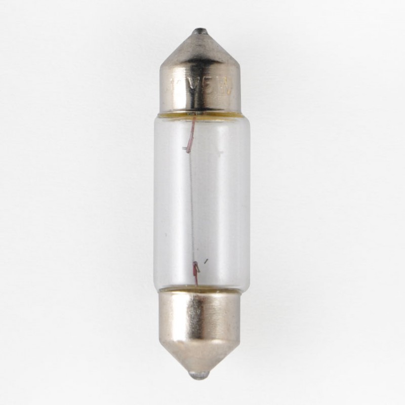 Лампа 12V  C5W 11*37mm "SOLAR" (1257)
