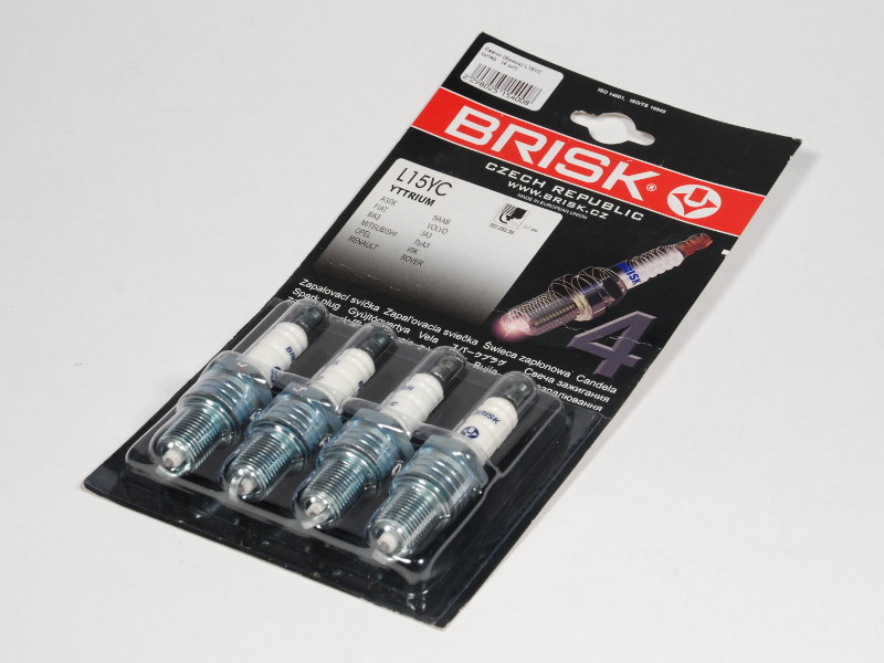 Свічки "BRISK" 2108 ( LR15 YC) "YTTRIUM" ("SUPER") (0002)