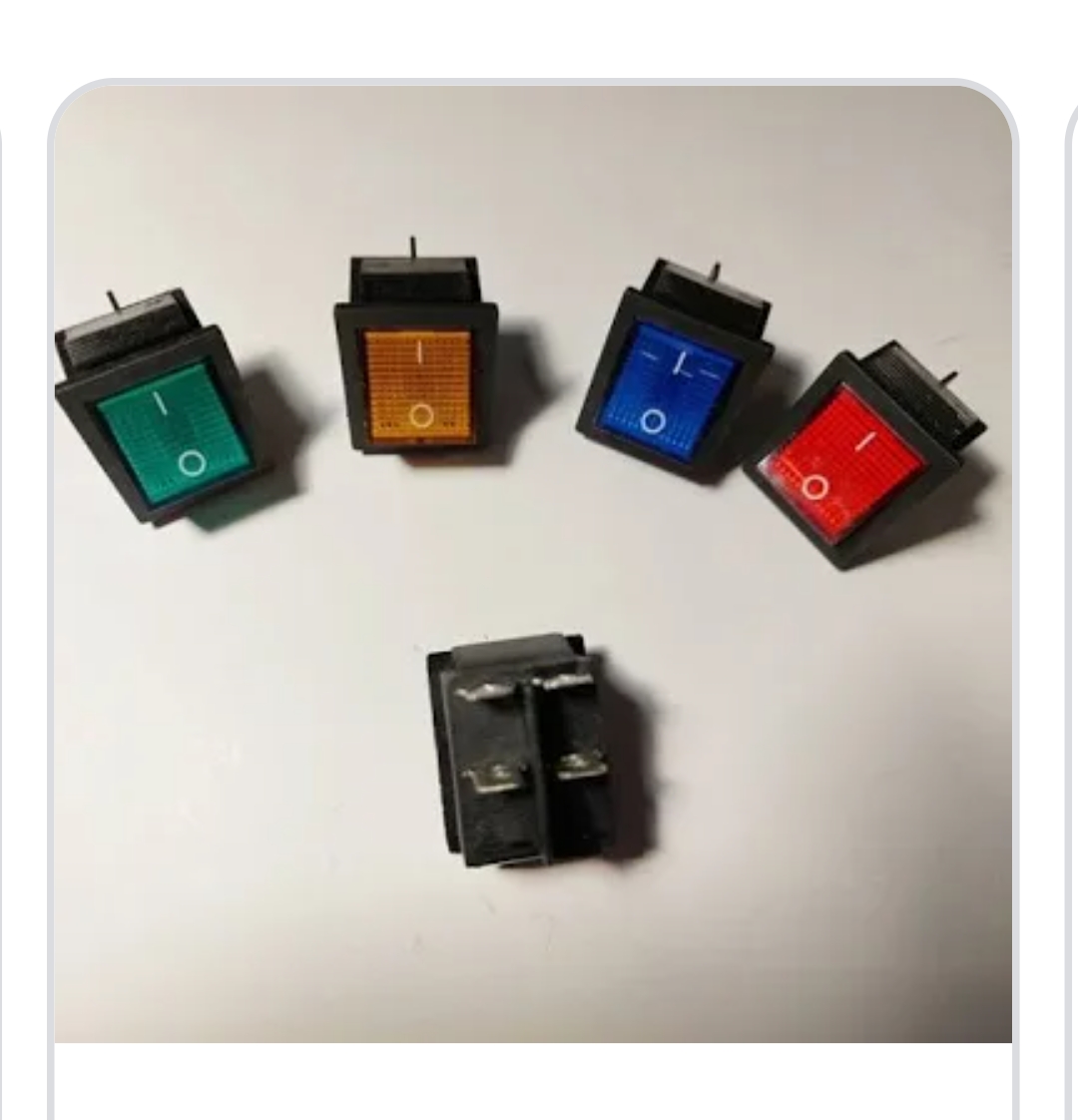 Клавіша кольорова одноклавішна (широка) зі світловідбивачем № 431