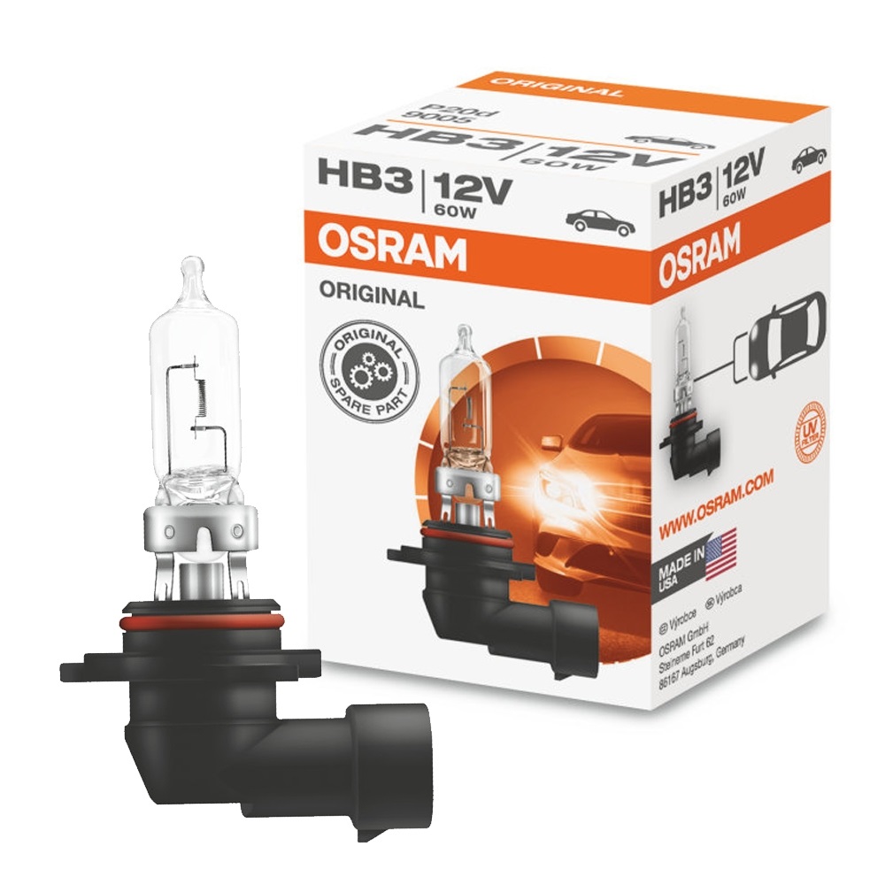 Лампа HB 3 12V 60W "OSRAM" (9005)