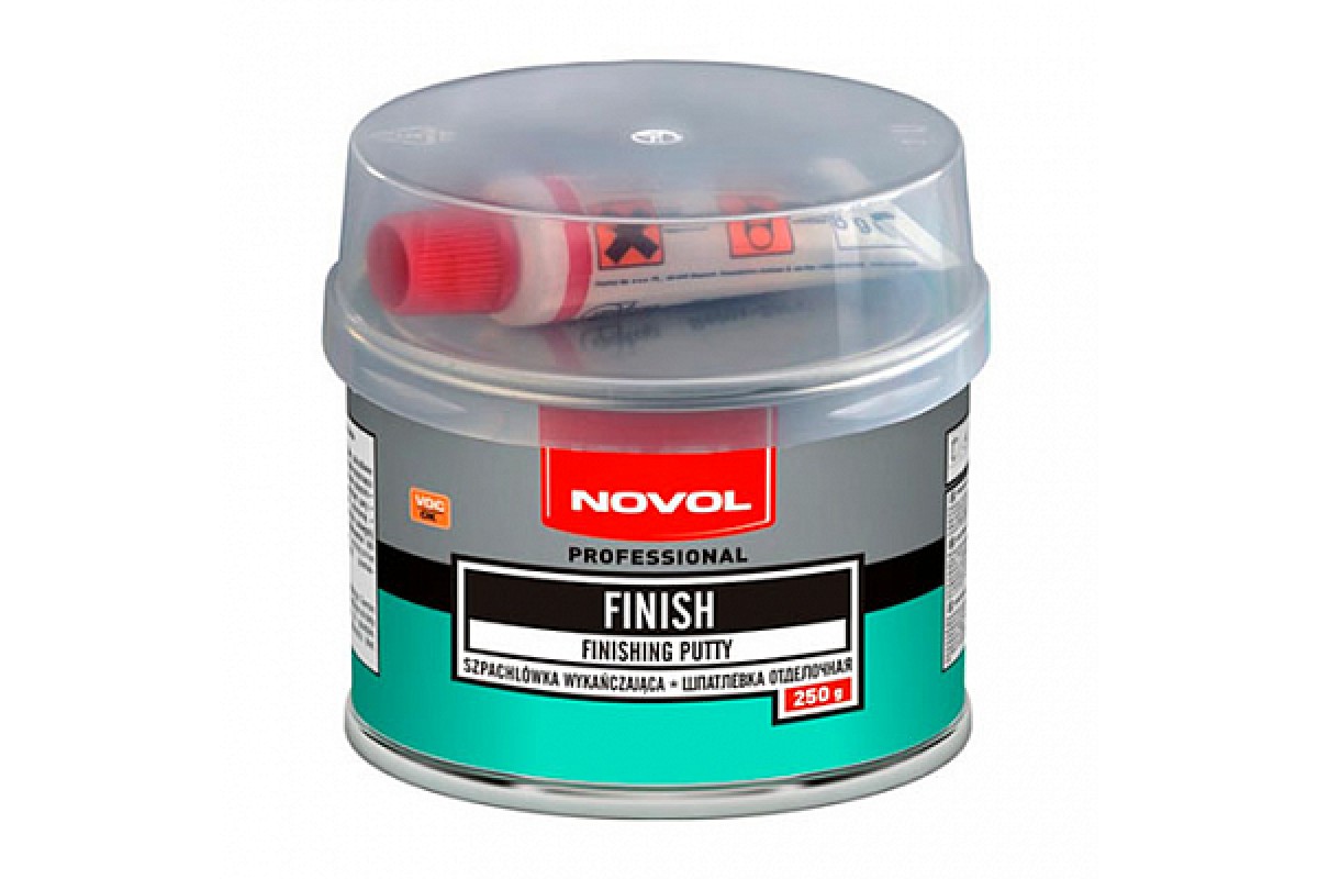 1120 Шпаклівка оздоблювальна NOVOL 0,25 кг 1120 Шпаклівка оздоблювальна NOVOL 0,25 кг