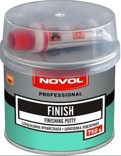 1122 Шпаклівка оздоблювальна NOVOL 0,75 кг 1122 Шпаклівка оздоблювальна NOVOL 0,75 кг
