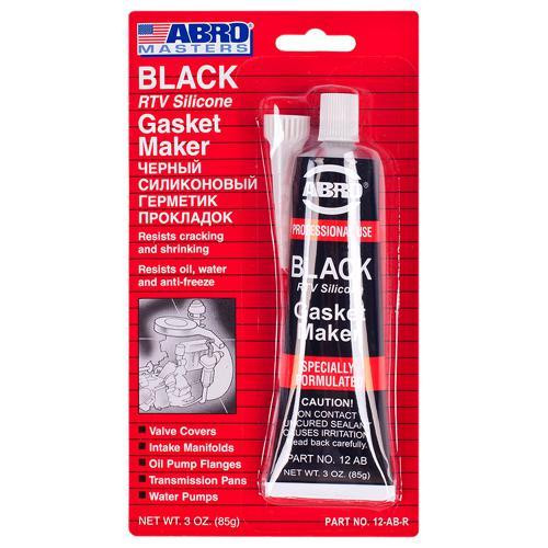 ABRO Герметик прокладки (AB 12) BLACK (85гр)
