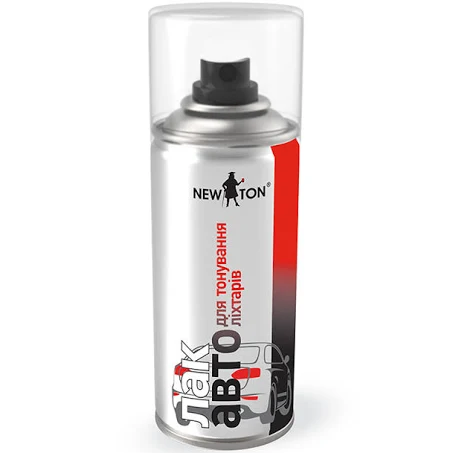 NEW TON Лак для тонування ліхтарів чорний (аероз) 150мл
