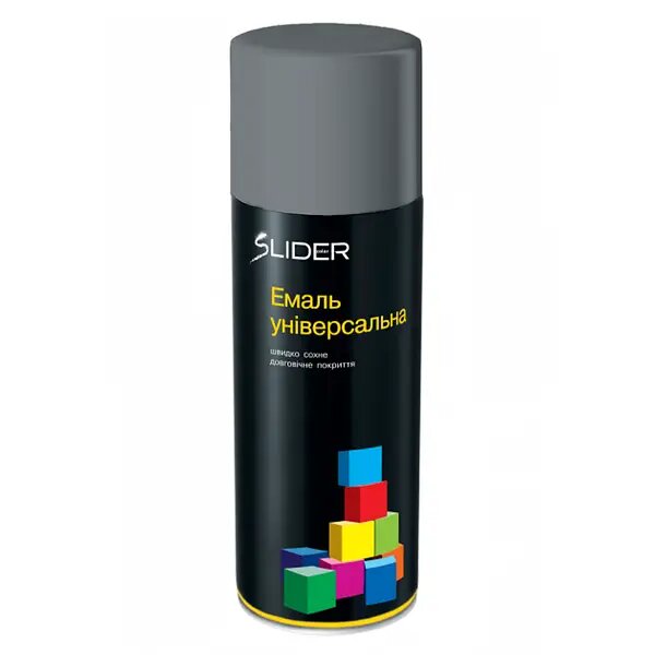 SLIDER Фарба аер.універсальна  7046 сіра  0,400мл