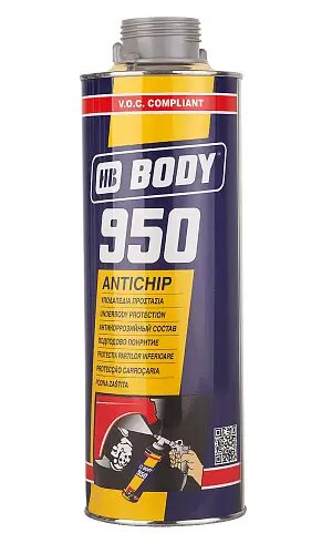BODY 950  Антигравійне покриття, сірий  1,0кг