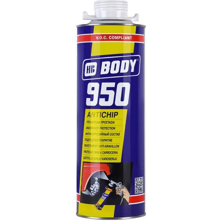 BODY 950  Антигравійне покриття, білий 1,0кг