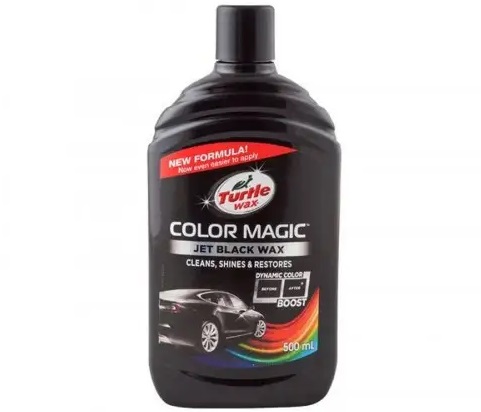TW  Полироль COLOR MAGIC  Черный  500мл  (53237)