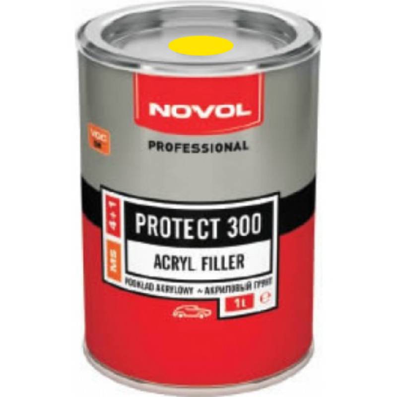 37001 NOVOL PROTECT 300 Грунт акриловий 4+1 MS, жовтий 37001 NOVOL PROTECT 300 Грунт акриловий 4+1 MS, жовтий