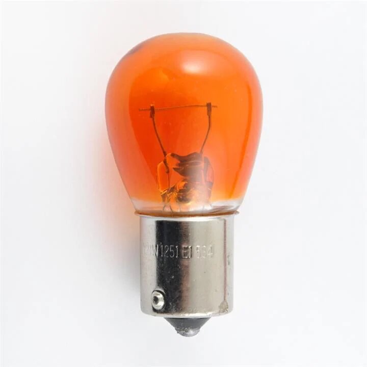 Лампа 12V  21W "SOLAR" одноконт. зі зміщ. цоколем (1251) ORANGE