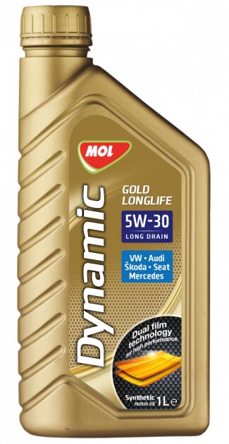 Олива моторна MOL Dynamic  Gold Longlife 5W-30 1л