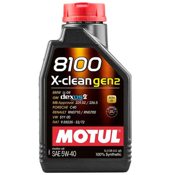 MOTUL 5W-40 X-cess 8100, 1л