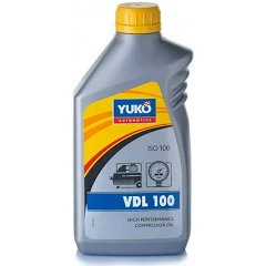 Олива компресорна YUKO VDL 100 (ISO 100) каністра 1л Олива компресорна YUKO VDL 100 (ISO 100) каністра 1л