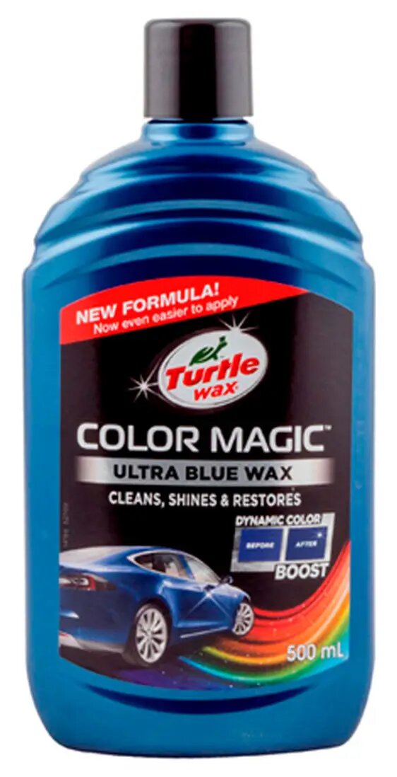 TW  Поліроль кольорозбагачений  "COLOR MAGIC"  синій   500мл  (52709)