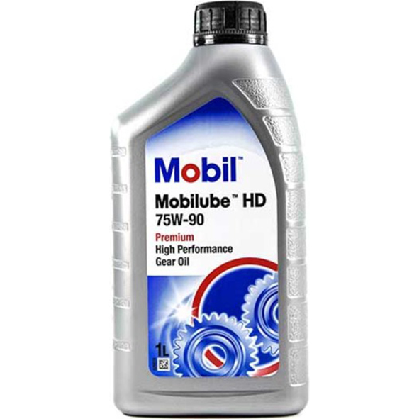 MOBIL 75W-90 SHC Mobilube GL-4/GL-5 (синт.),  1л