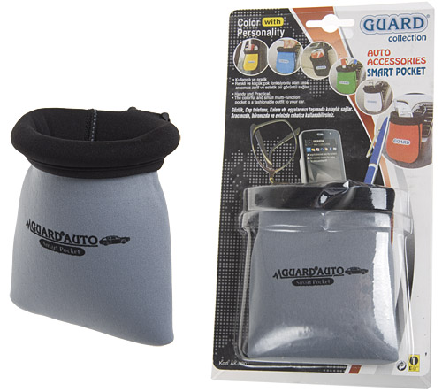 VITOL  Підставка під телефон мішечок GUARD Grey