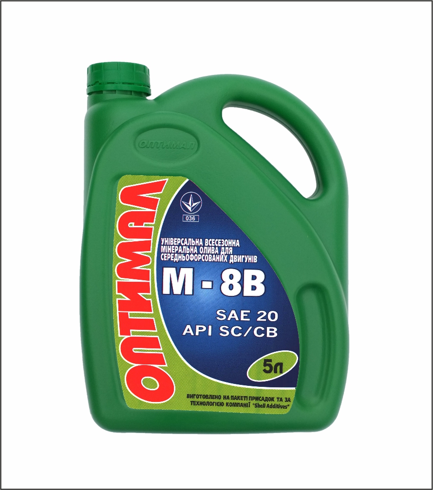 ОПТІМАЛ М8В (SAE 20),   5л ПЕТ