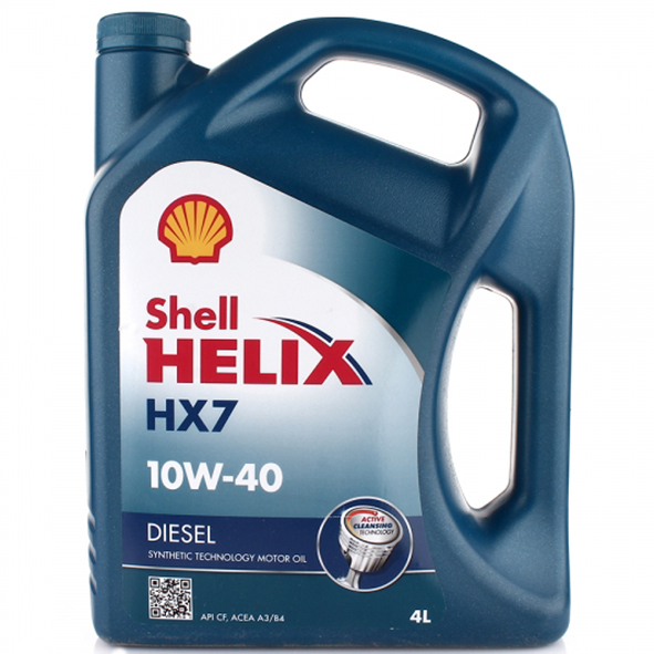 SHELL  10W-40 Diesel HX7 Helix,  4л