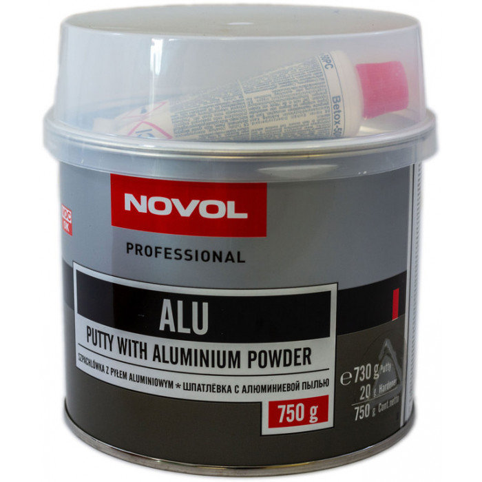 1162 NOVOL Шпаклівка ALU 0,75 кг 1162 NOVOL Шпаклівка ALU 0,75 кг