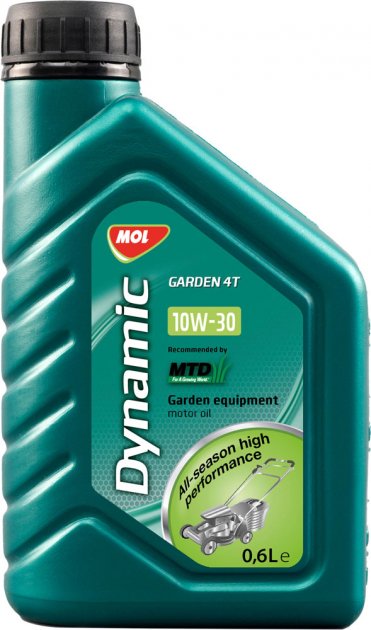 MOL мото 4T 10W-30 Garden Oil (синтетика), 0.6л MOL мото 4T 10W-30 Garden Oil (синтетика), 0.6л