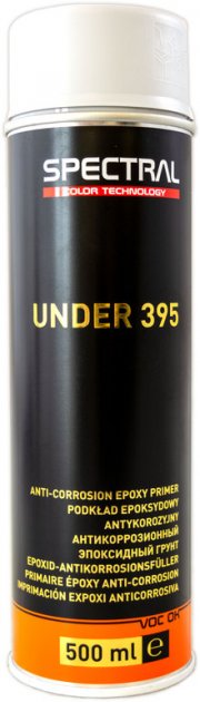 87270 SPECTRAL Грунт 395 SPRAY Р2 епоксидний аерозоль, сірий 500мл 87270 SPECTRAL Грунт 395 SPRAY Р2 епоксидний аерозоль, сірий 500мл