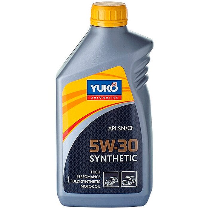 Олива моторна синт. YUKO SYNTHETIC 5W-30 API SN/CF (каністра 1л)
