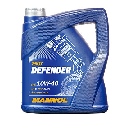 Олива DEFENDER 4л SAE 10W-40; API SN; ACEA A3/B4; VW-Norm 501 01/505 00; MB 229.1
