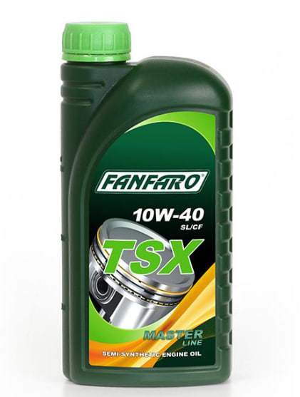 FANFARO 10W-40 TSX (SL/CF),  1л