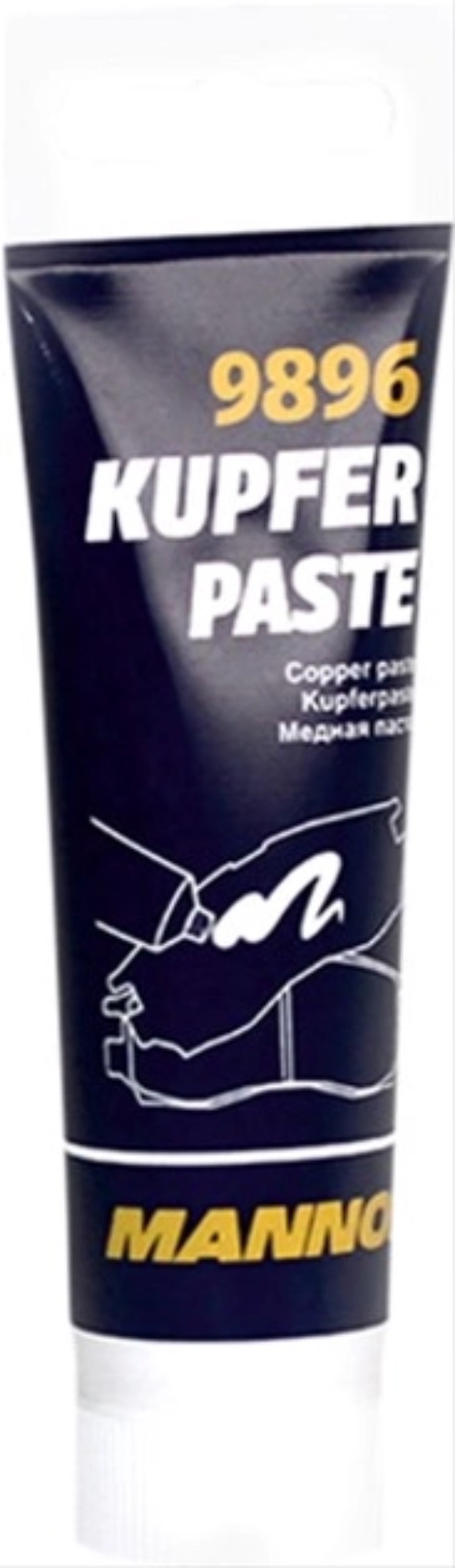 9896 Kupferpaste 50 гр/ догляд за тормоз.диск