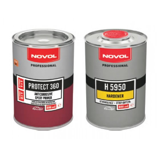 37200 NOVOL PROTECT 360 Грунт епоксидний, сірий 0,8л+0,8л 37200 NOVOL PROTECT 360 Грунт епоксидний, сірий 0,8л+0,8л