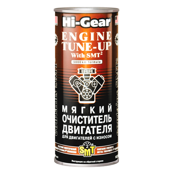 Промивка масл. сист. Hi-Gear, м'яка з SMT2,  444мл (HG2206)