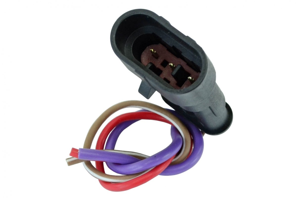 Роз'єм із проводом 3-контакт герметичний "ТАТО" (датчика швидкості Lanos (котушки Авео)