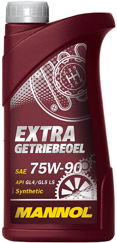EXTRA GETRIEBEOEL 1л Synthetic Gear Oil; SAE 75W-90; API GL-4/GL-5 LS (Limited Slip); MIL-L 2105 D;