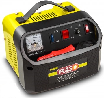 PULSO ВС-40100 Зарядний пристрій 6-12V/10A/12-200 AHR/стрілочний індикатор