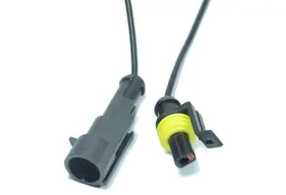 Роз'єм із проводом 1-контакт герметичний "МАМА"