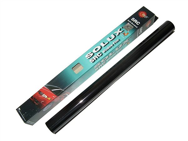 VITOL  Плівка тонована SOLUX SRC Anti-Scratch  0,5х3м Dark Black 50см  (зелена уп.)