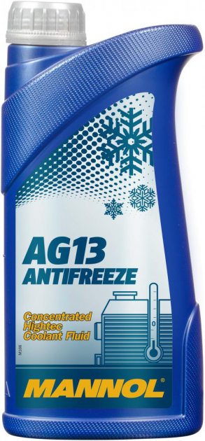 Концентрат антифризу MANNOL 4113 Hightec Antifreeze AG13 1л зелений