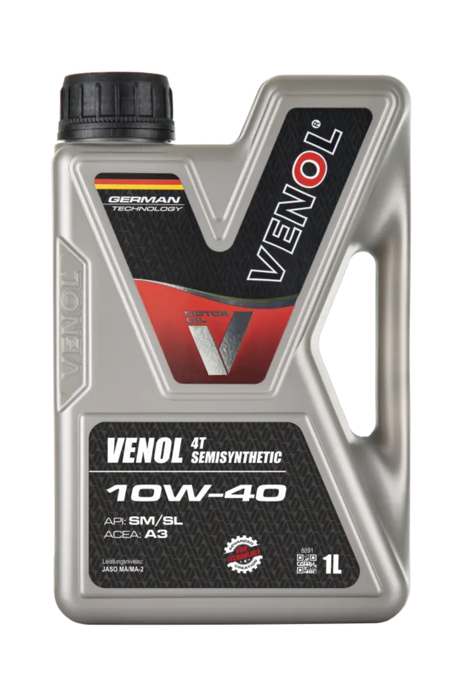 VENOL мото 4T 10W-30 Maher-ol SJ/CF semisynt, 1л VENOL мото 4T 10W-30 Maher-ol SJ/CF semisynt, 1л