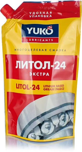 Мастило YUKO Літол-24 (дой-пак зі штуцером, 375г) (20шт уп)