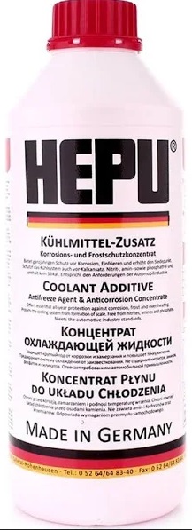 Антифриз "HEPU" -80*  концентрат красный 1.5кг (P999-G12)