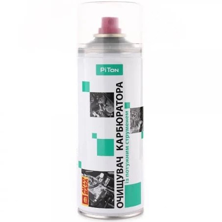 Очищувач карбюратора PITON, в аер. (12шт в уп), 400 мл