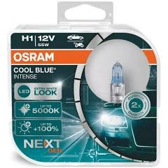 Лампа H 1 12V 55W "OSRAM" + 100% (64150 CBN-HCB-DUO) 5000Kelvin