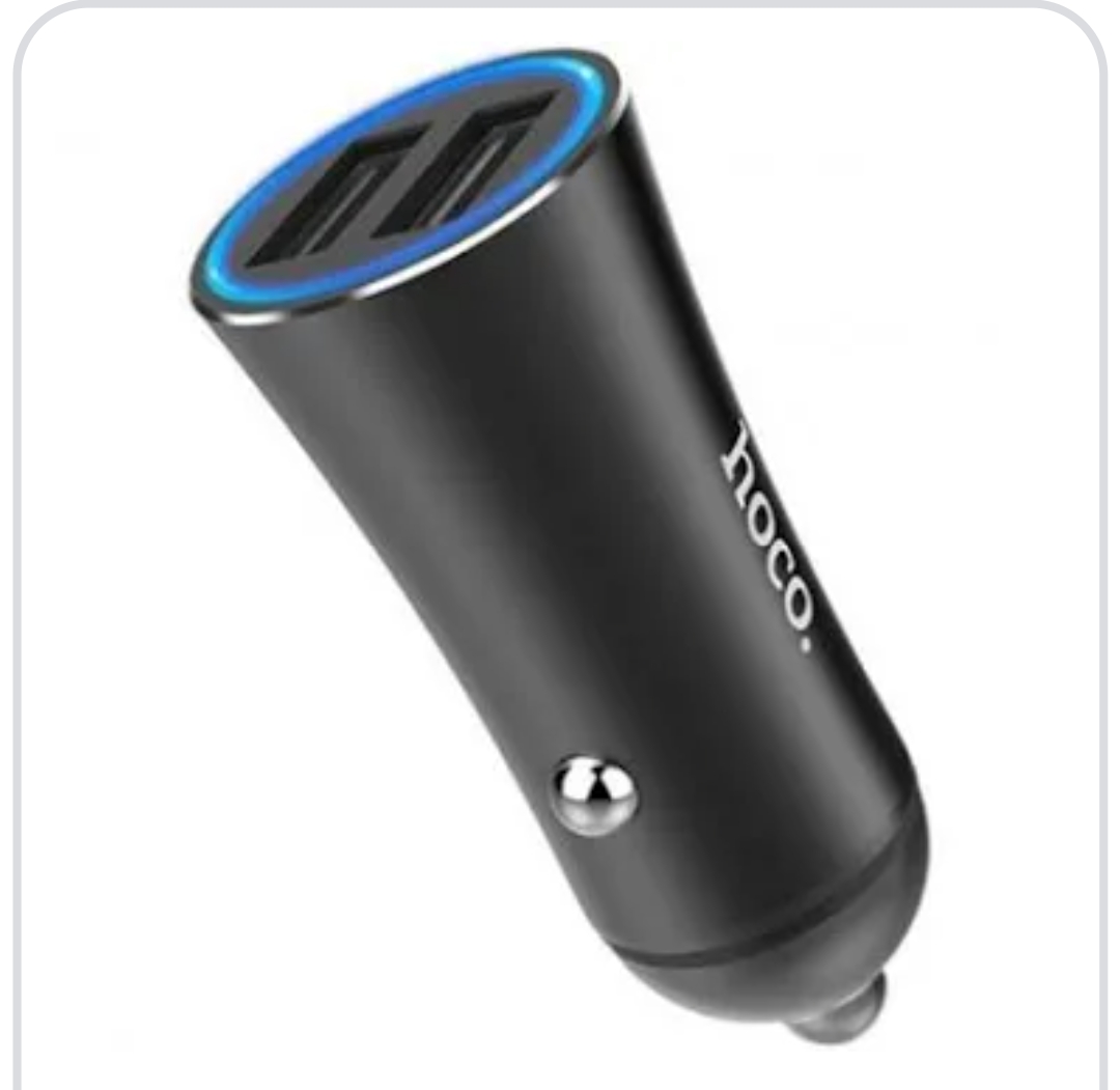 АЗУ "HOCO" (Z30A) 2USB 3.1A  Black