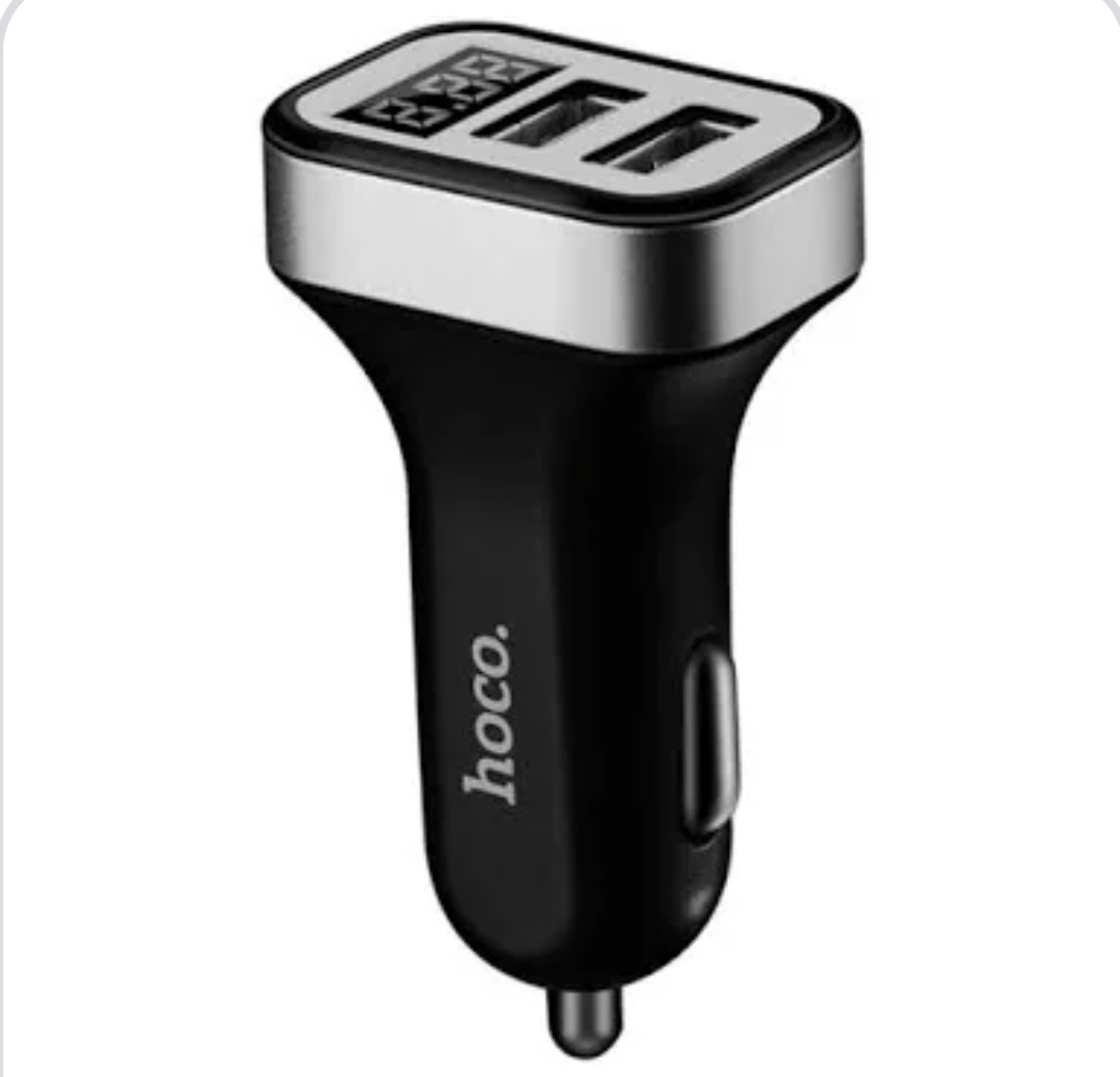 АЗУ "HOCO" (Z31/709790) 2USB 3.4A Black/Gold