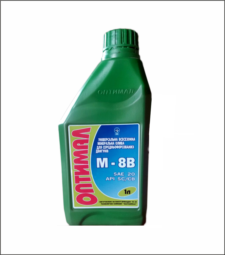 ОПТІМАЛ М8В (SAE 20),    1л (0.8кг) ПЕТ